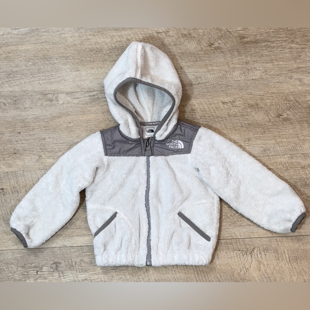 The North Face Infant Oso Full Zip Hoodie Jacket Size 12-18 Months
